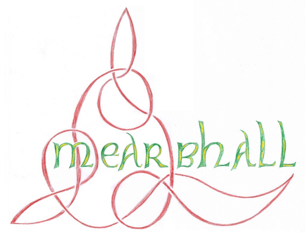 keltisch verschnörkeltes Bild der Band Mearbhall