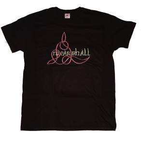 Schwarzes T-Shirt mit Mearbhall Logo